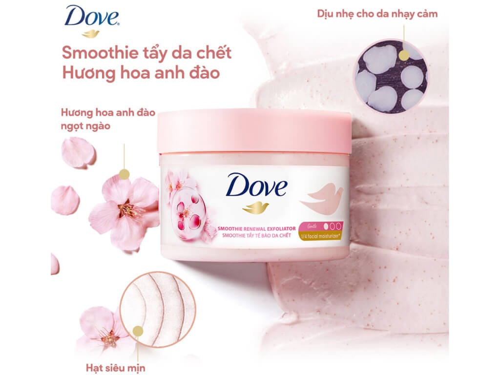 Dove Chính Thức “Trình Làng” Smoothie Tẩy Da Chết Hương Hoa Anh Đào Tại Việt Nam: Bước Đột Phá Mới Trong Ngành Chăm Sóc Cơ Thể