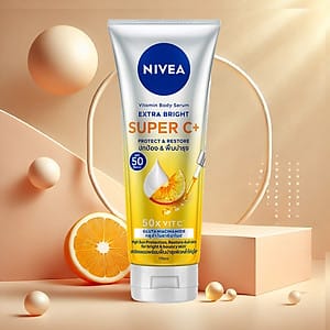 Serum Dưỡng Thể Nivea Vitamin Super C+ Sáng Da 300ml