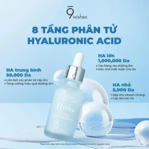 Tinh Chất Dưỡng Ẩm 9 Wishes Hydra Skin Ampule II 30ml