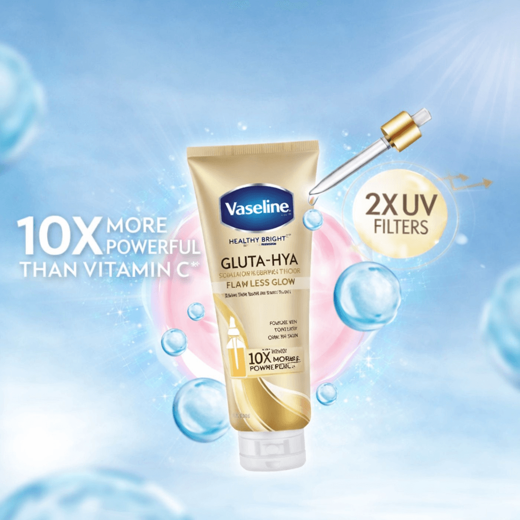 Sữa Dưỡng Thể Vaseline Bảo Vệ Sáng Mịn Ban Ngày 330ml