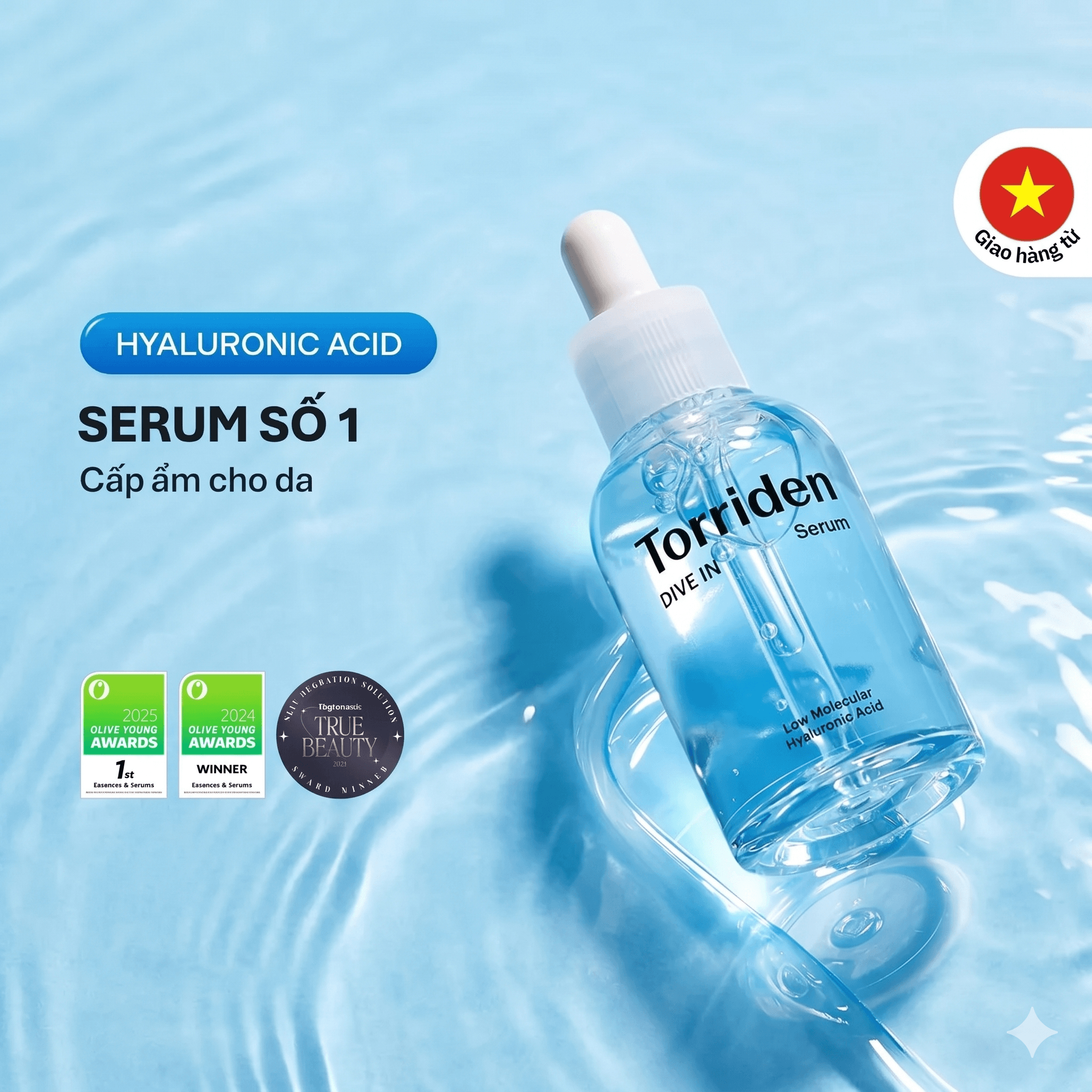 “Serum Số 1” Cấp Ẩm Torriden Chính Thức Có Mặt Tại Việt Nam: Làn Sóng Mới Từ Thị Trường Dưỡng Ẩm Hàn Quốc