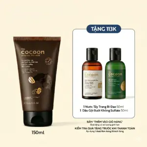Tẩy da chết mặt cà phê Đắk Lắk Cocoon cho làn da mềm mại & rạng rỡ 150ml
