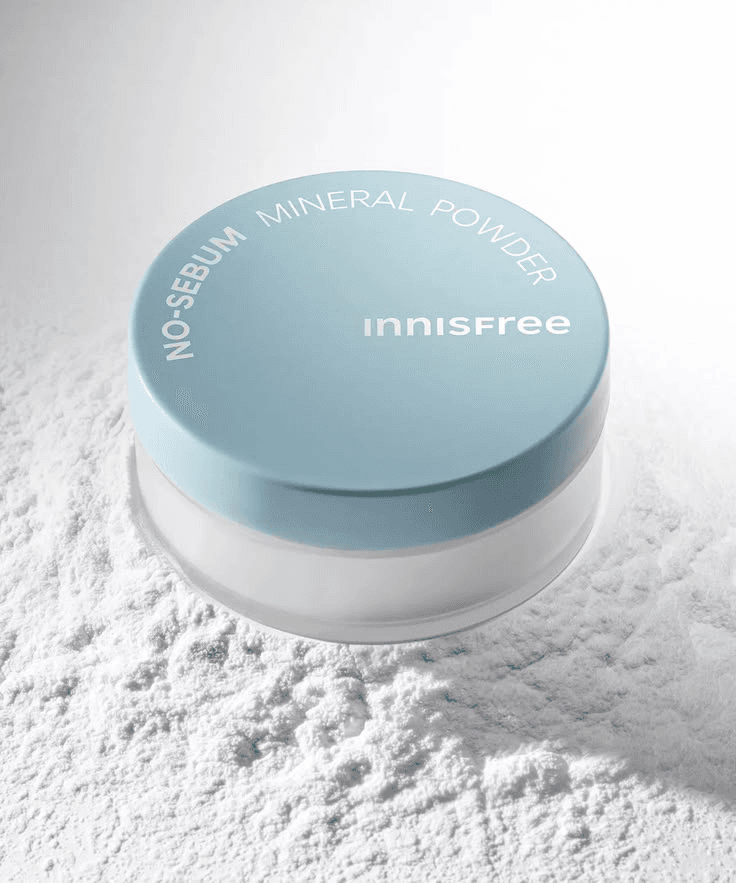 Phấn phủ bột kiềm dầu mịn lì Innisfree No Sebum Mineral Powder chính hãng