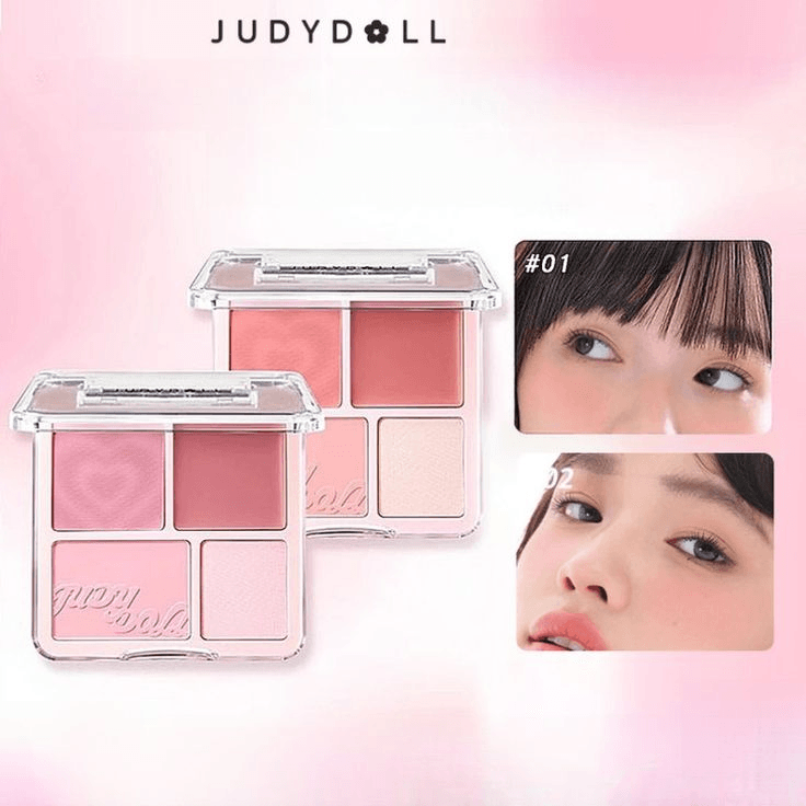 Judydoll Cream Blush Palette: Bảng Má Hồng Đa Năng Chinh Phục Giới Làm Đẹp Việt