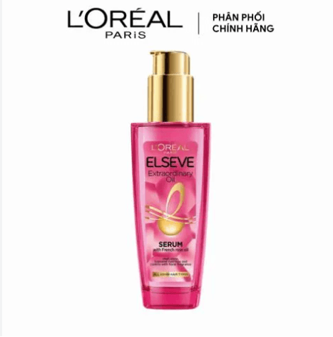 Dầu Dưỡng Tóc Chiết Xuất Hoa Hồng L’Oréal