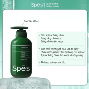 Dầu Xả Spes Volumizing & Hydrating – Làm Phồng, Dưỡng Ẩm Cho Tóc Mềm Mượt