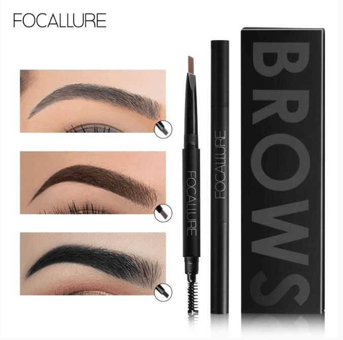 Chì Kẻ Mày Focallure #01 Dark Gray Màu Xám Đậm 1g | Tự Nhiên, Dễ Kẻ Cho Người Mới - Ảnh 4