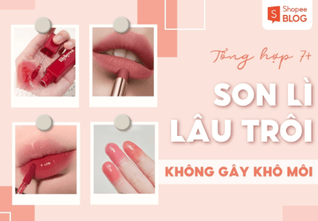 son lì không khô môi