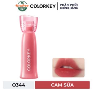 Son Tint Colorkey Watery O344 Cam Sữa 2.5g