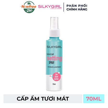 Xịt Khoá Makeup Silkygirl Giữ Lớp Trang Điểm Lâu Trôi 70ml