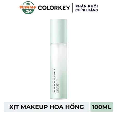 Xịt Khoá Makeup Colorkey Hương Hoa Hồng Tươi Mát 100ml