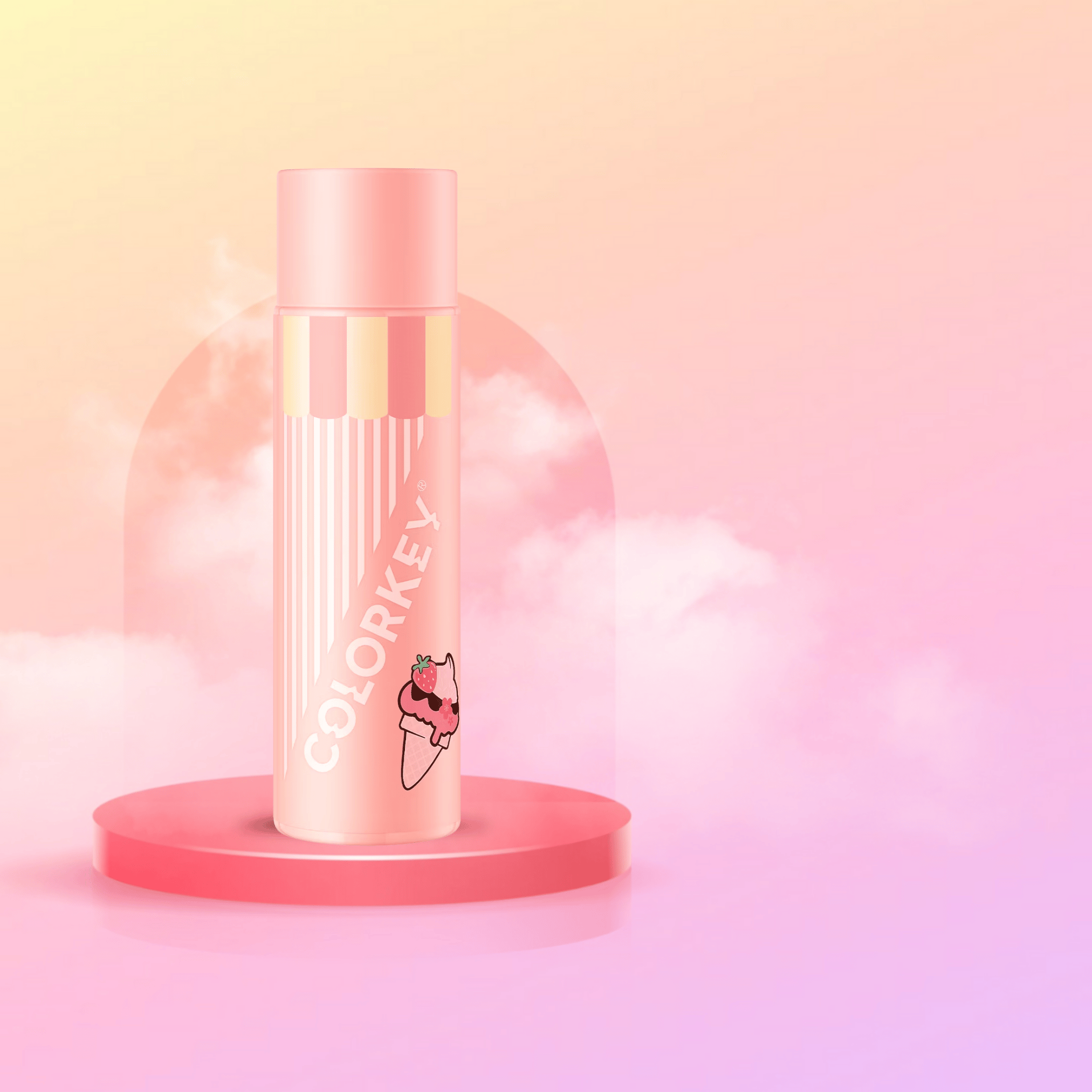 Xịt Khoá Makeup Colorkey Hỗ Trợ Kiềm Dầu Ice Cream 100ml