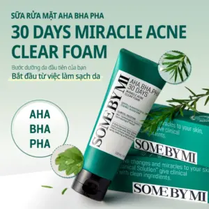Sữa Rửa Mặt Cho Da Mụn Some By Mi 30 Days Miracle Acne Clear Foam 100ml
