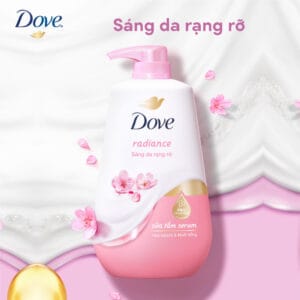 Sữa Tắm Dưỡng Thể Dove Sáng Da Rạng Rỡ 900g