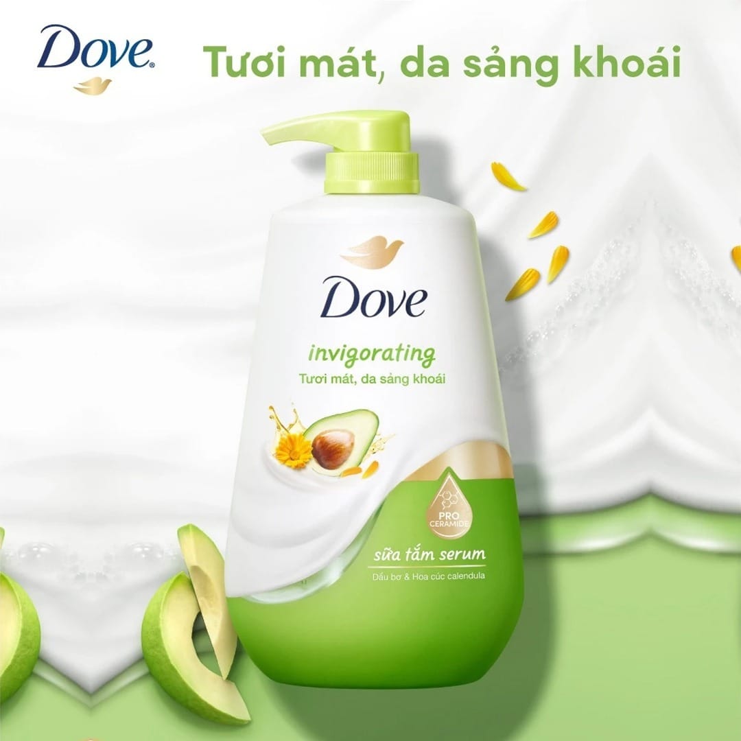 Sữa Tắm Dưỡng Thể Dove Tươi Mát – “Đánh Thức” Làn Da, Sảng Khoái Từng Khoảnh Khắc