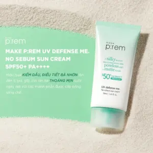 Kem Chống Nắng Make P:rem UV Defense Me NoSebum Sun Cream SPF50+ PA++++