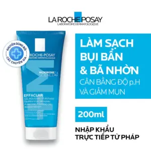 Gel rửa mặt tạo bọt La Roche-Posay Effaclar Purifying Foaming Gel For Oily làm sạch da dành cho da dầu và nhạy cảm 200ml