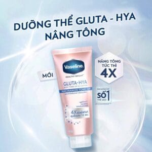 Sữa Dưỡng Thể Vaseline Gluta-Hya Nâng Tông Tức Thì 330ml